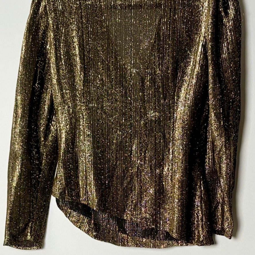 Vintage glimmertoppur (S/M)