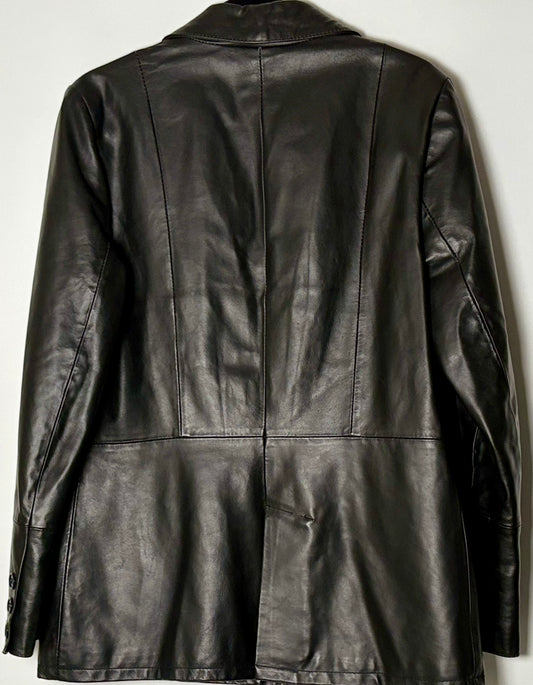 Hawker leðurjakki (L)