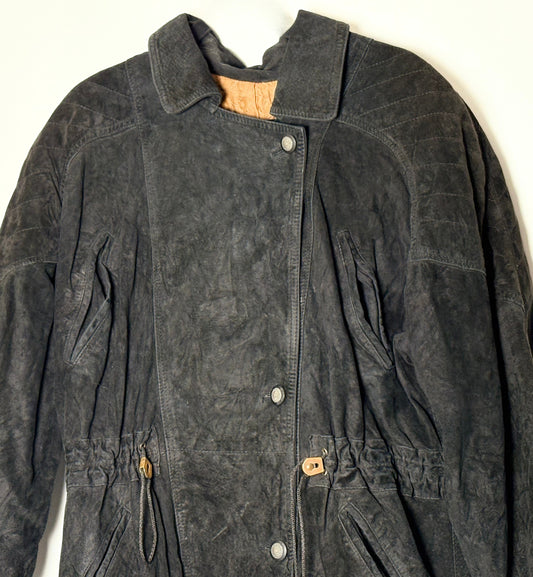 Rússkinns jakki (L/XL)