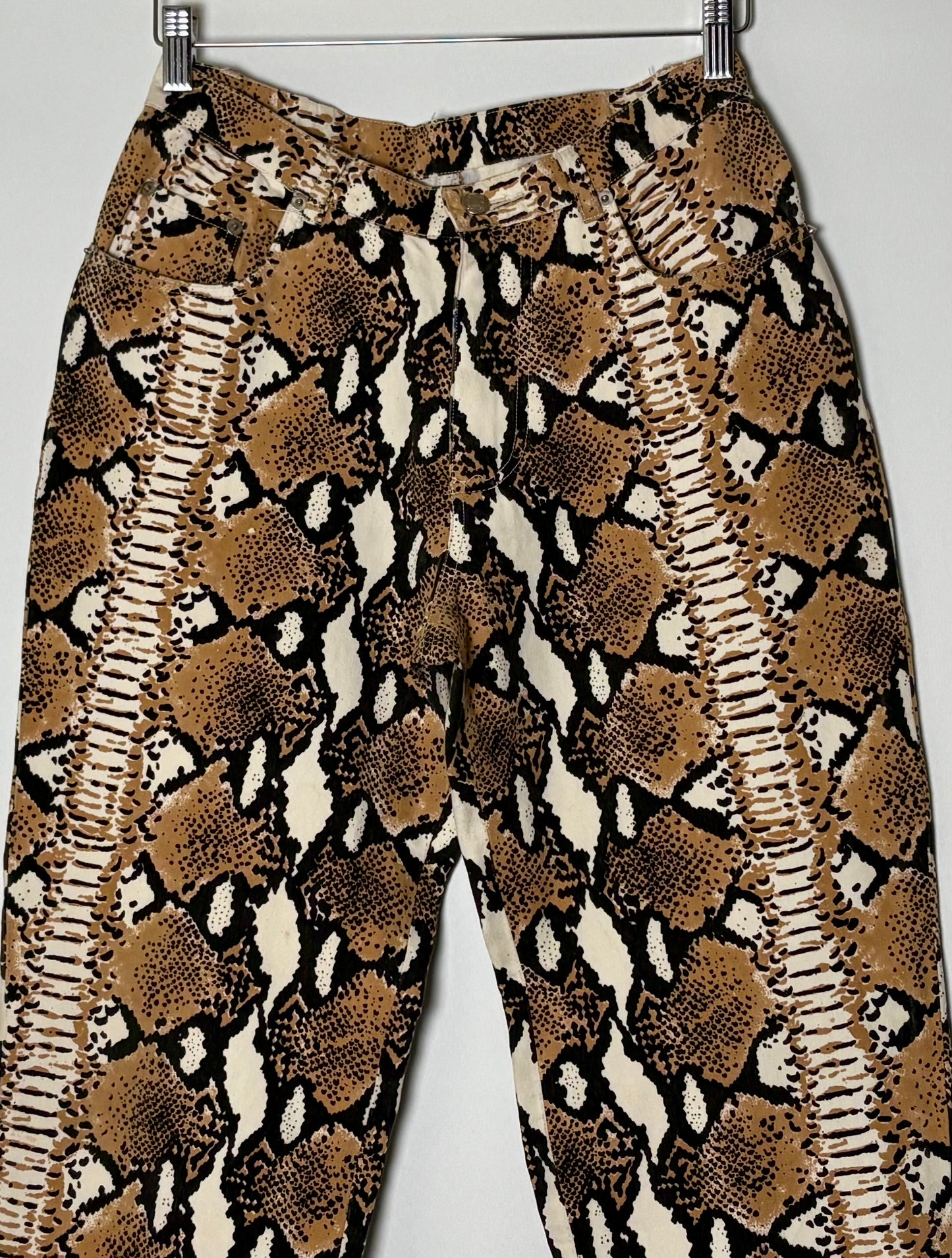 Snakeprint gallabuxur (S/M)