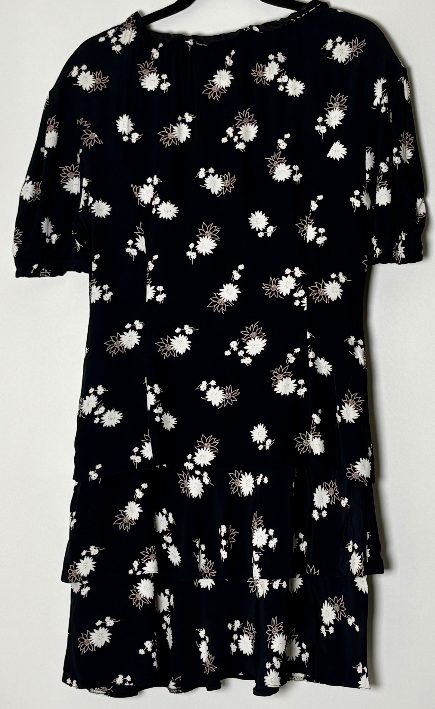 Vintage blómakjóll (M)