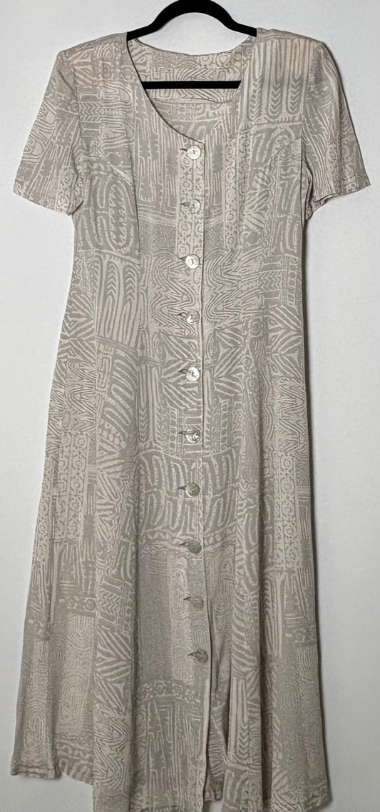 Vintage stutterma kjóll (M)