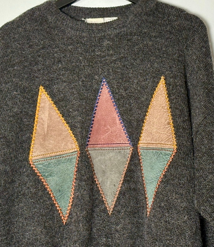 Vintage ullarpeysa (L)