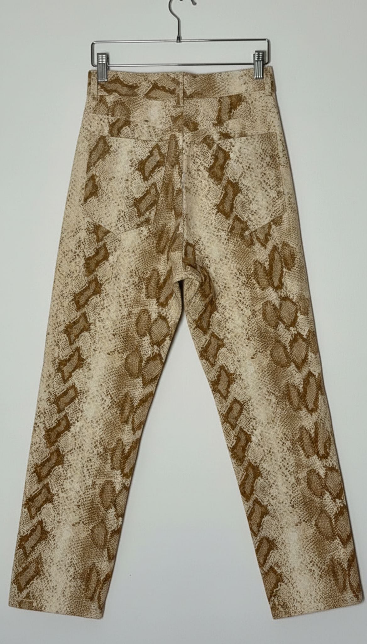 Vintage snakeprint buxur (M)