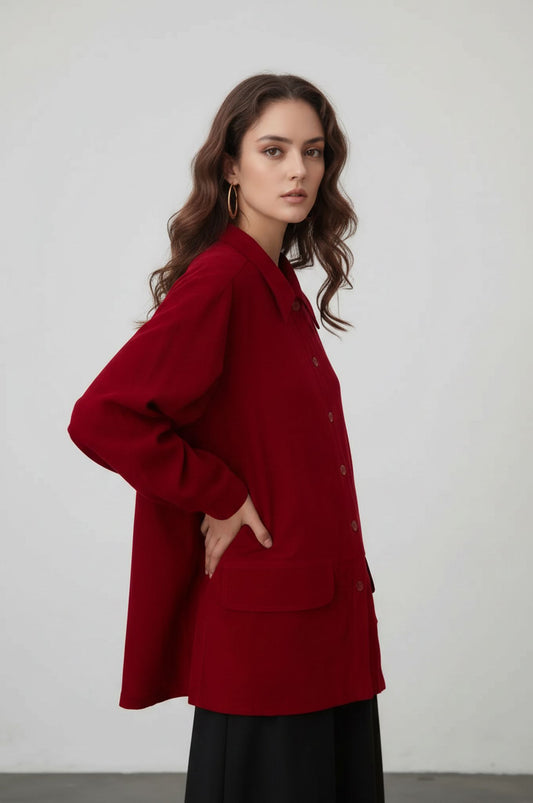 Vintage skyrtujakki (M/L)