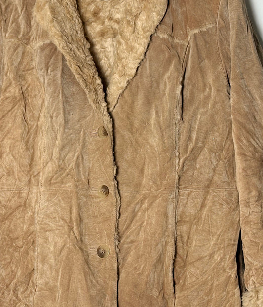 St. Johns rússkinnsjakki (L)