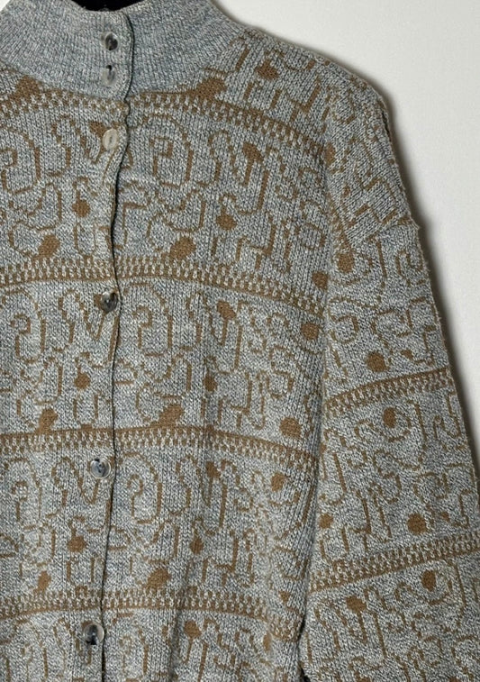 Label knitwear peysa (M)