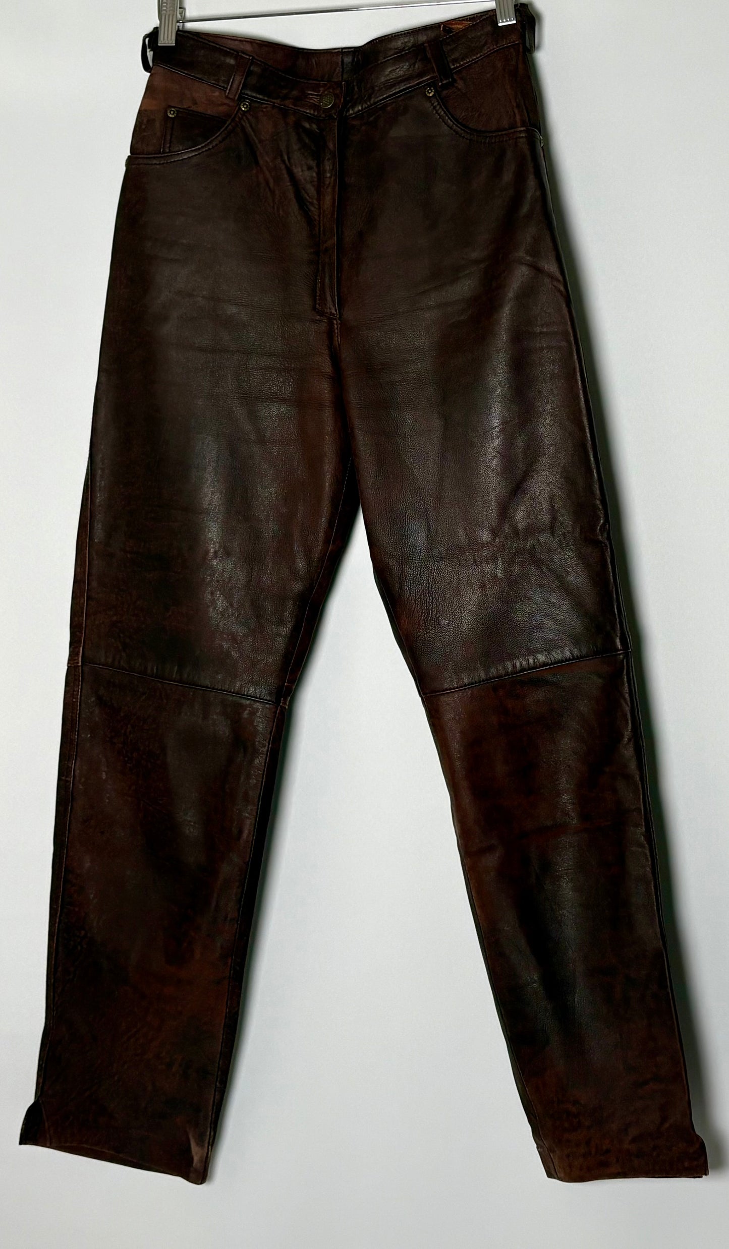Vintage leðurbuxur (W30L32)