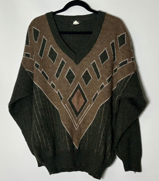 Munstruð peysa (XL)