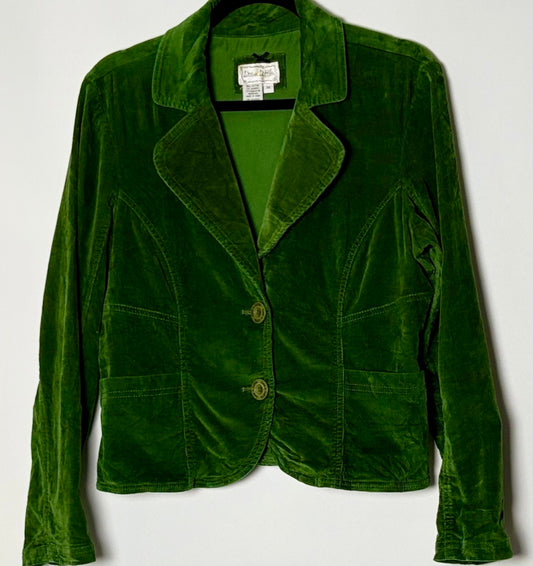Vintage bómullarjakki (M)