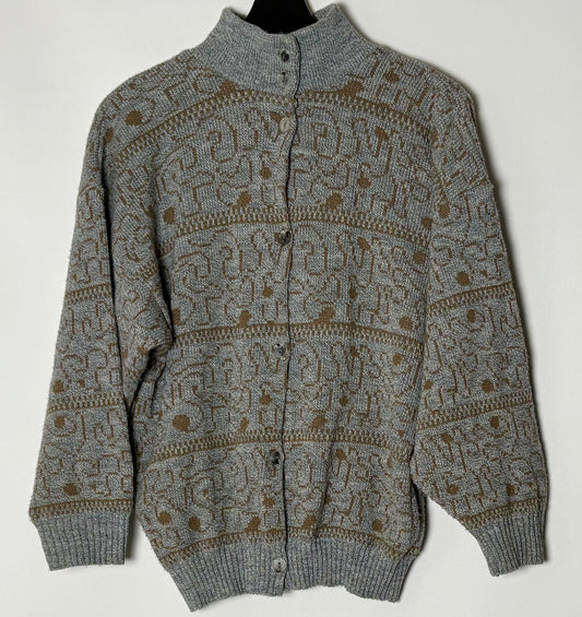 Label knitwear peysa (M)