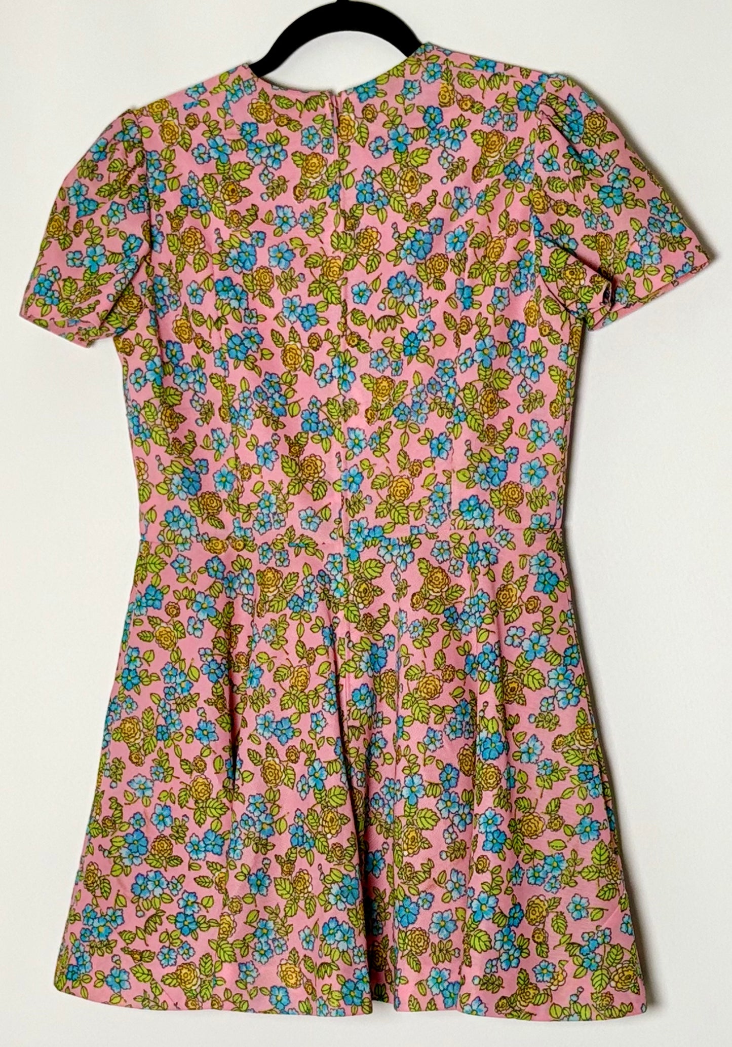Vintage blómakjóll (M)