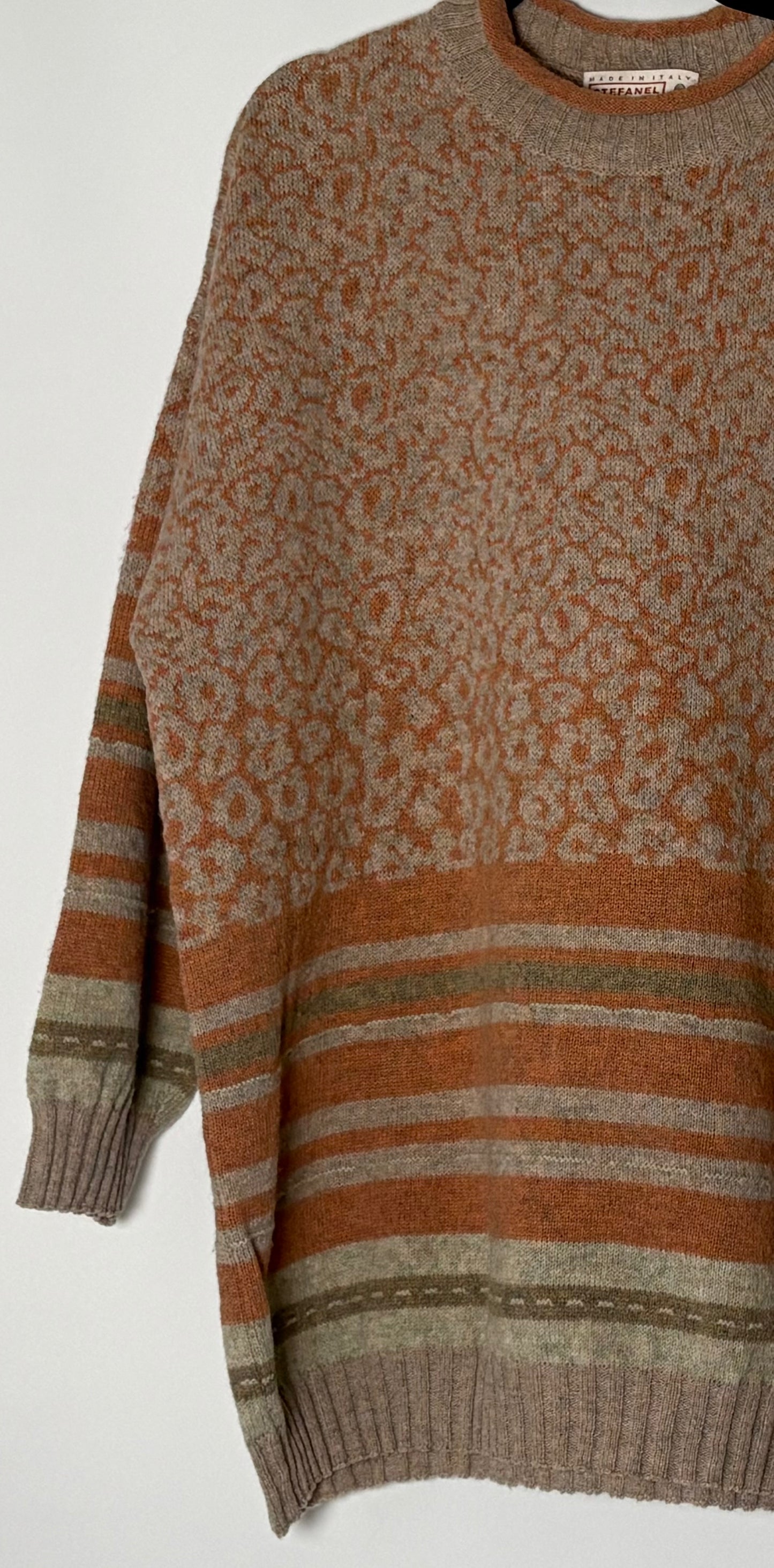 Stefanel ullarpeysa (L/XL)