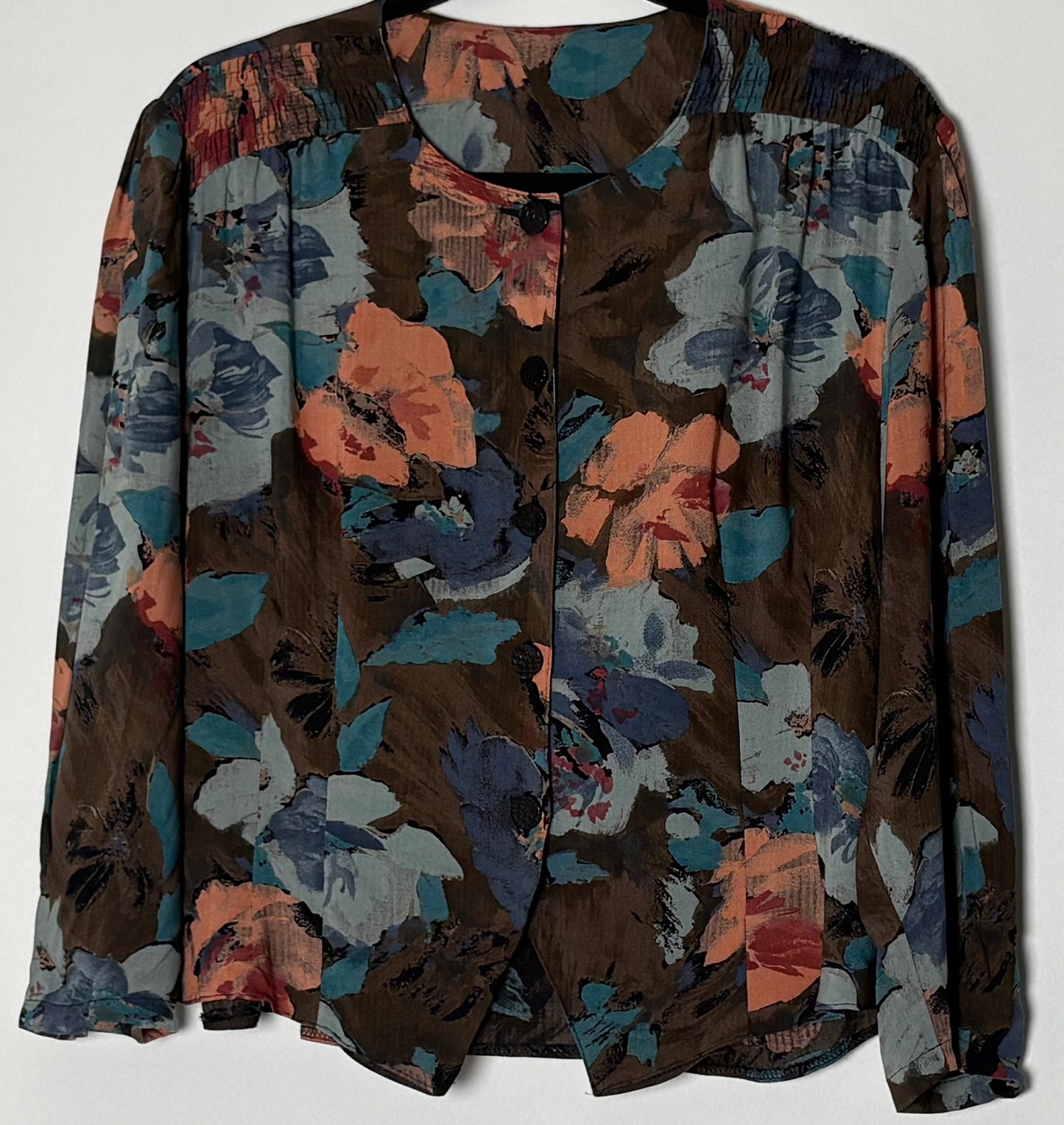 Vintage blómatoppur (L)