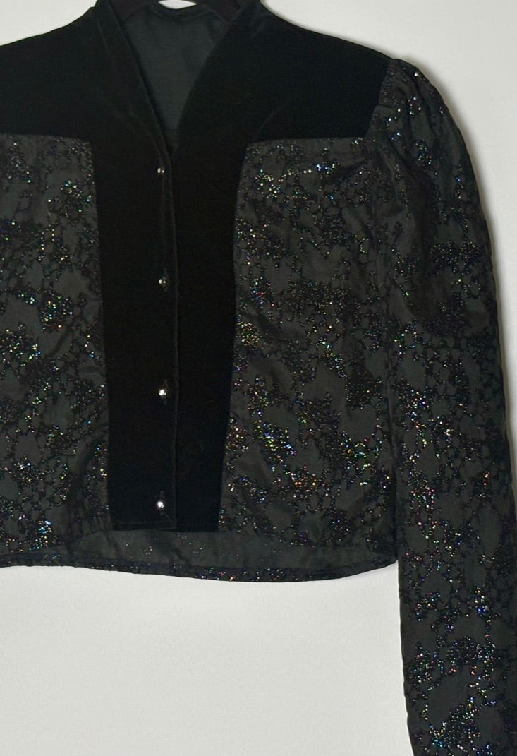 Vintage bolero jakki/skyrta (M-L)