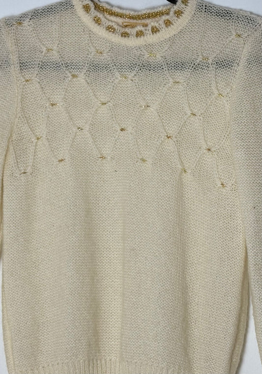 Vintage ullarpeysa (S)