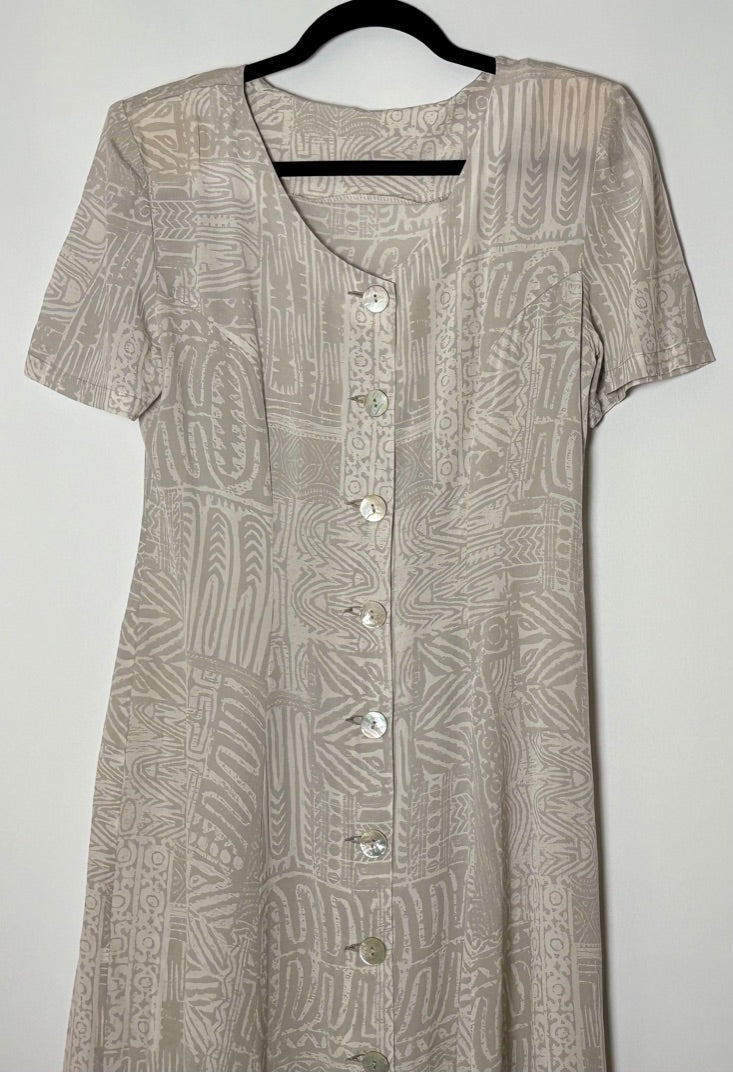 Vintage stutterma kjóll (M)