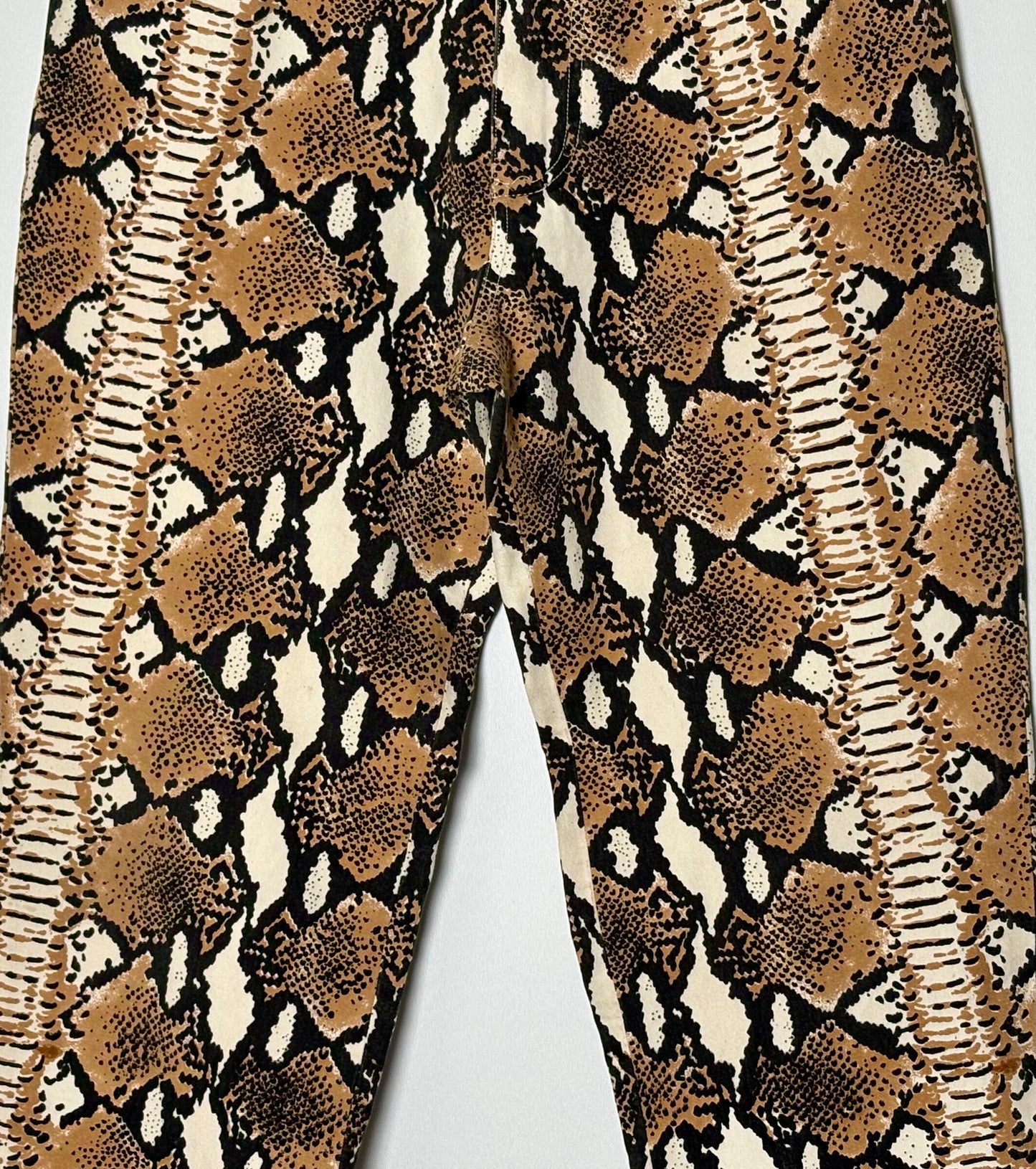 Snakeprint gallabuxur (S/M)