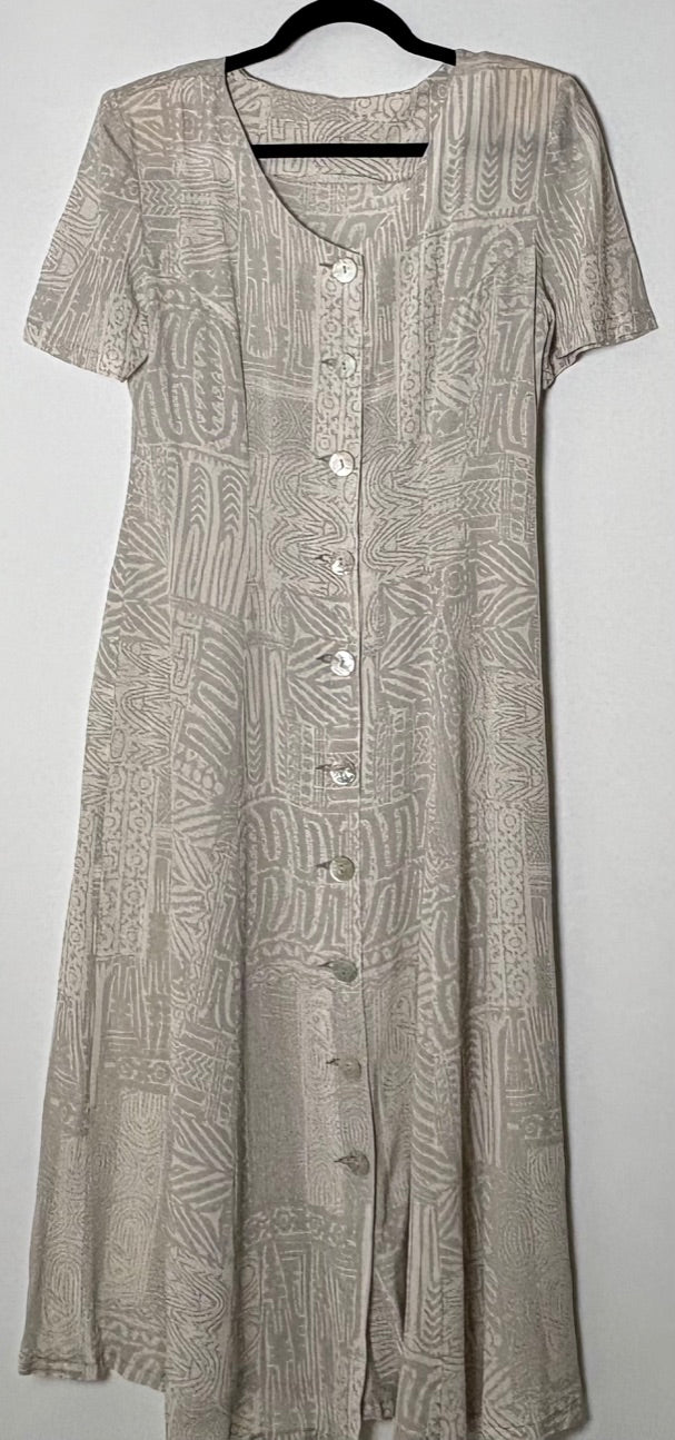 Vintage stutterma kjóll (M)