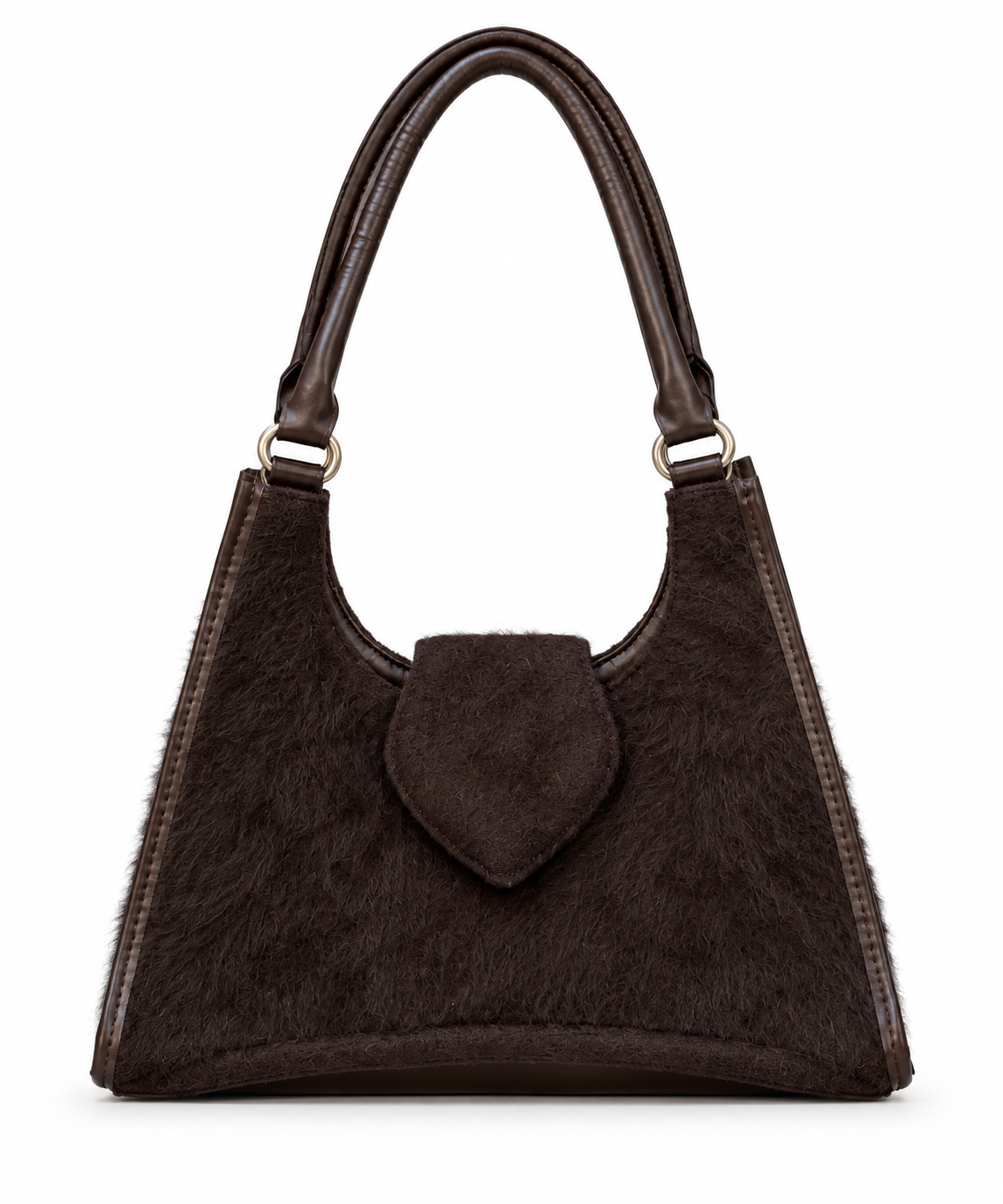 Brún vintage taska