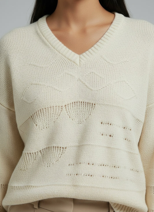 Detail shot of Vintage peysa (M)
