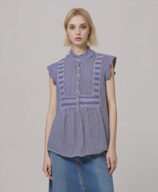 Ralph Lauren ermalaus skyrta (L)