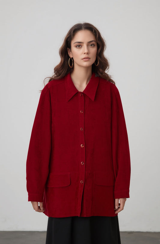 Vintage skyrtujakki (M/L)