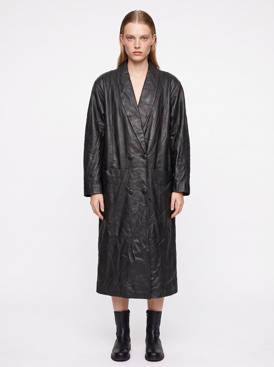D.A.N.Y. leðurfrakkki (M-XL)