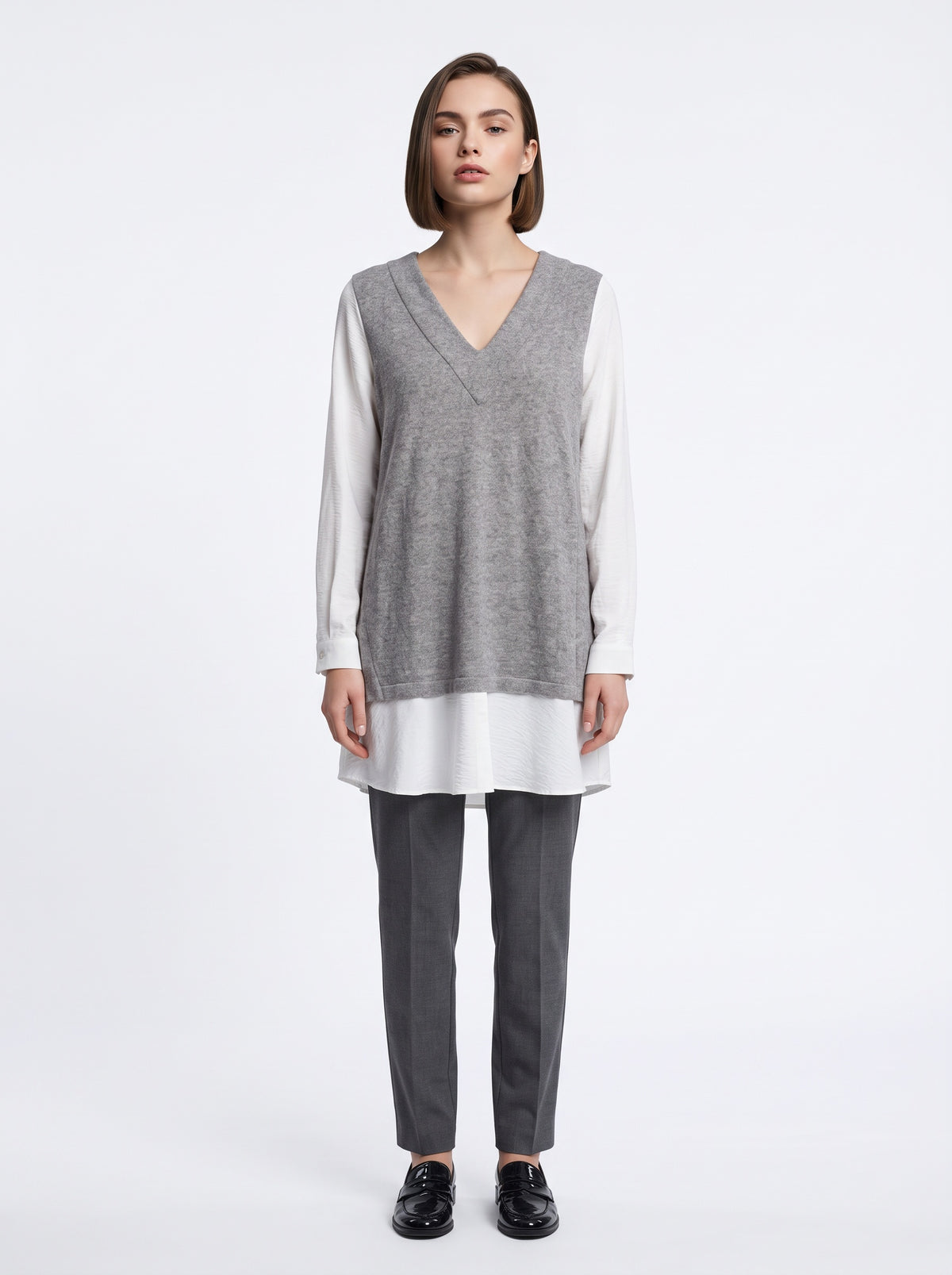 DKNY skyrtupeysa (L)