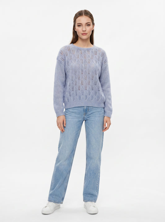 Light blue wool sweater (L)