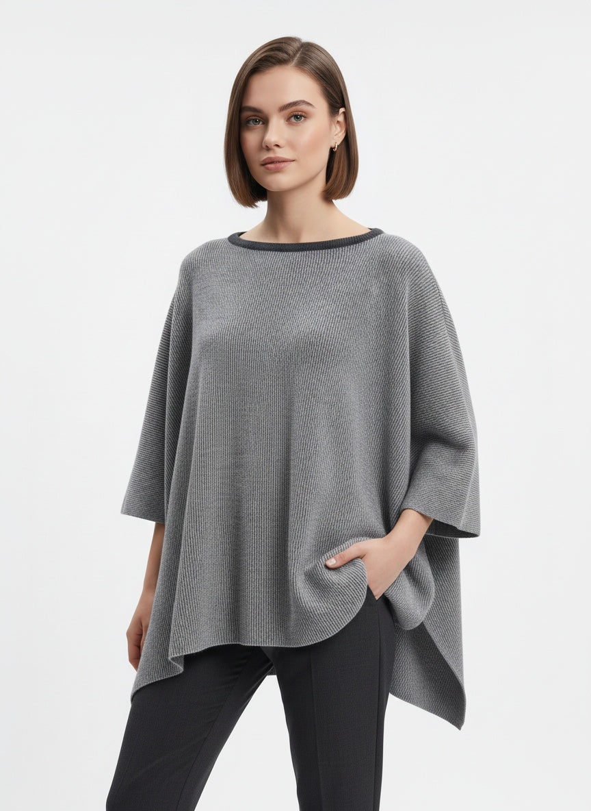 Vintage reversable ullarslæða (OS)