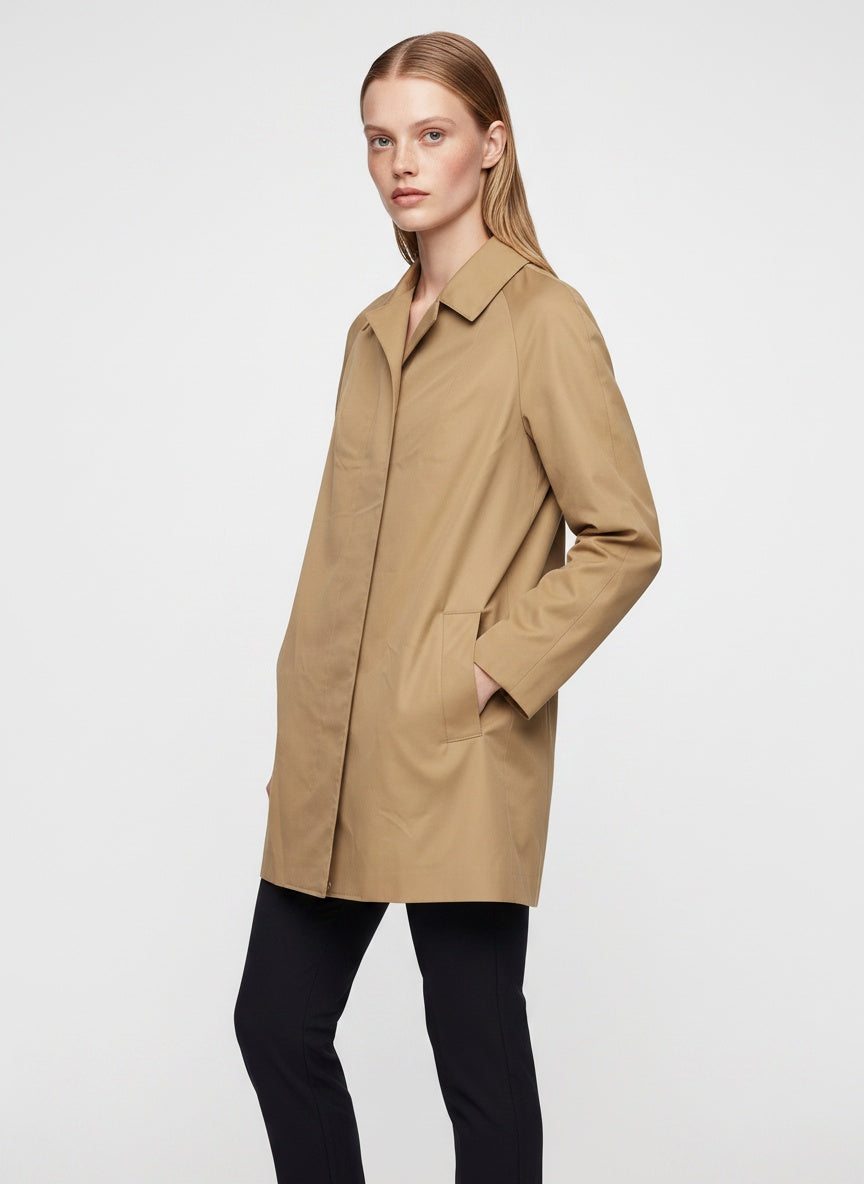Vintage bómullarfrakki (M)