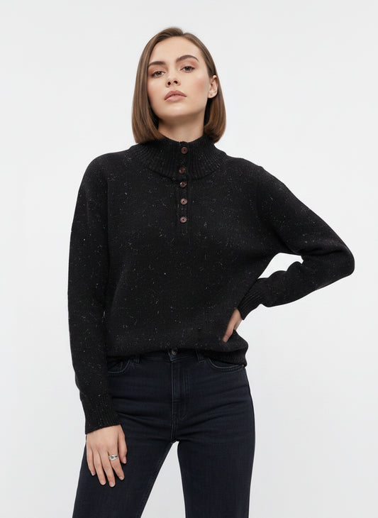 Vintage black sweater (M)