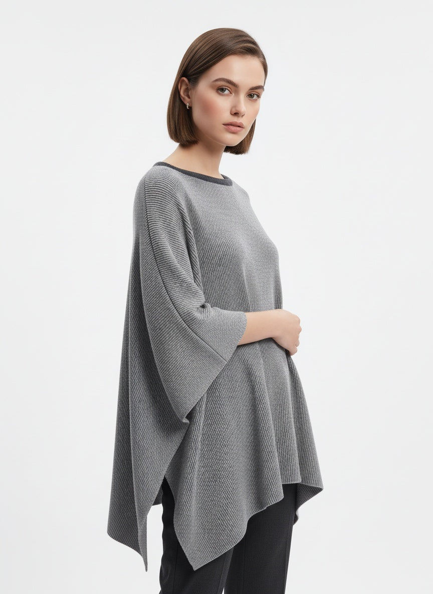 Vintage reversable ullarslæða (OS)