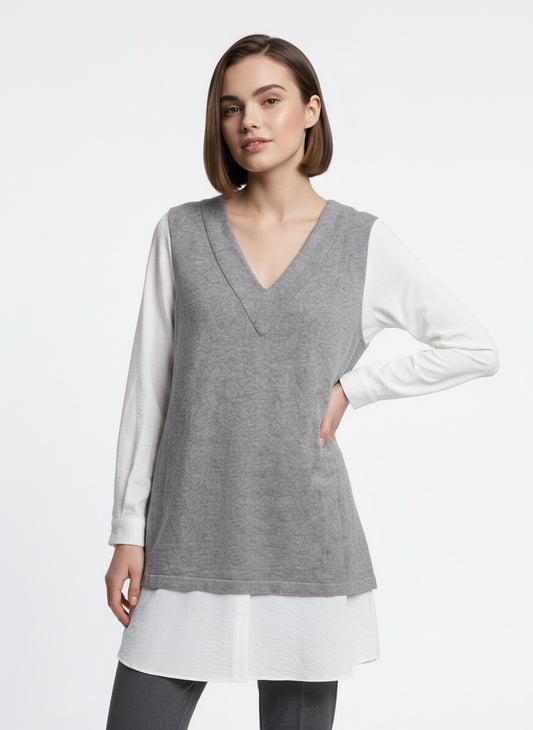 DKNY skyrtupeysa (L)