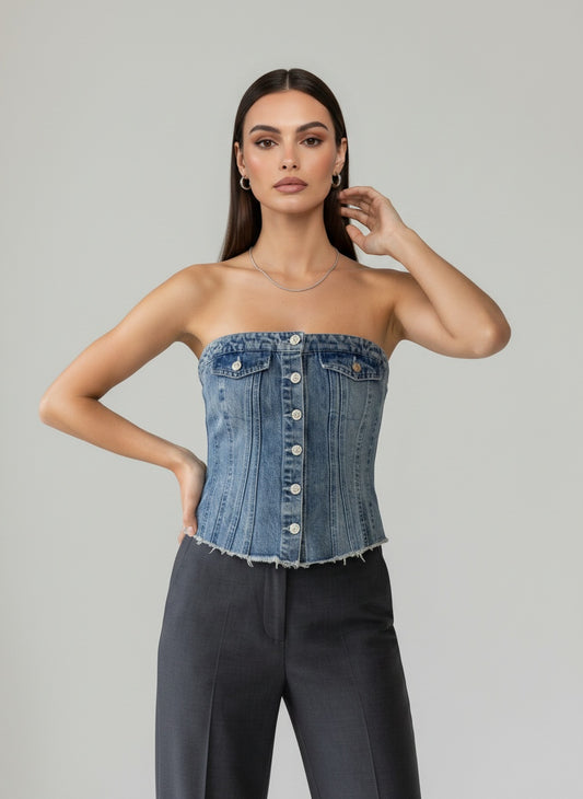 Hlýralaus toppur (M)