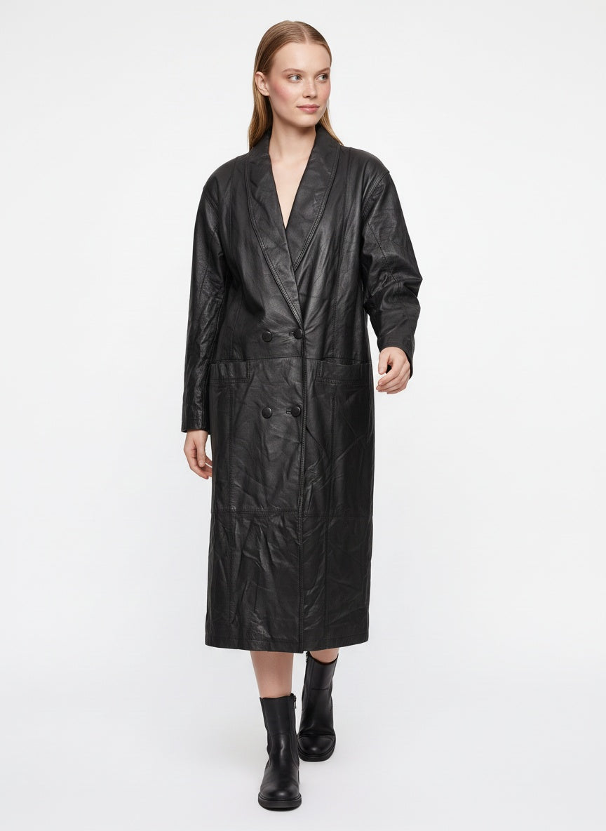 D.A.N.Y. leðurfrakkki (M-XL)