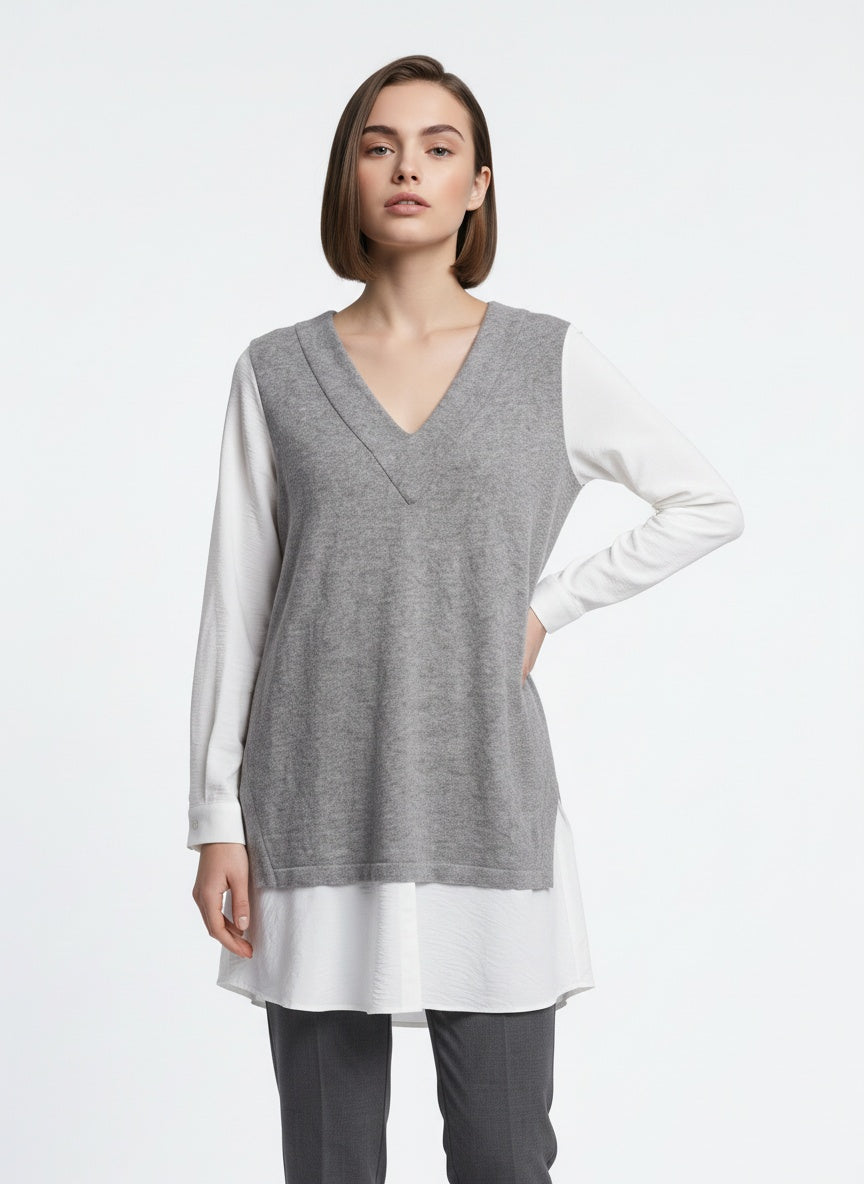 DKNY skyrtupeysa (L)