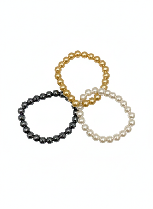 Vintage perluarmbandasett